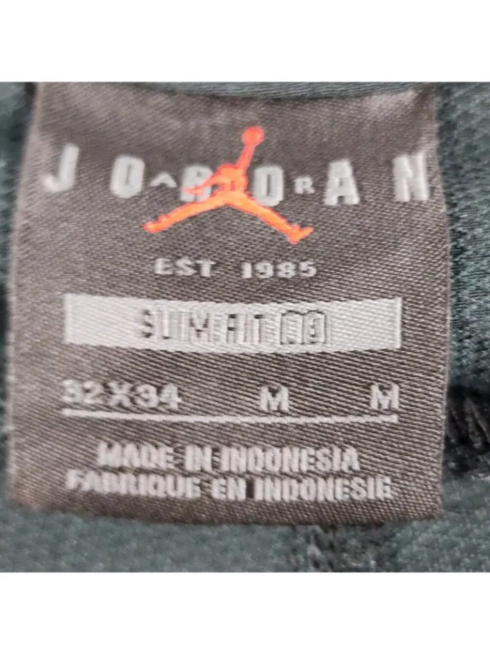 Air Jordan Pants Mens 32x32 Black Loose Fit Cargo Pant DZ0642-010
